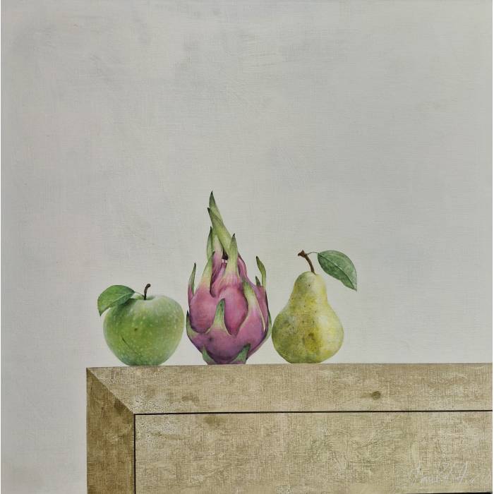 Ahmad Zakii — Untitled Still Life, Acrylic on Canvas, 2018