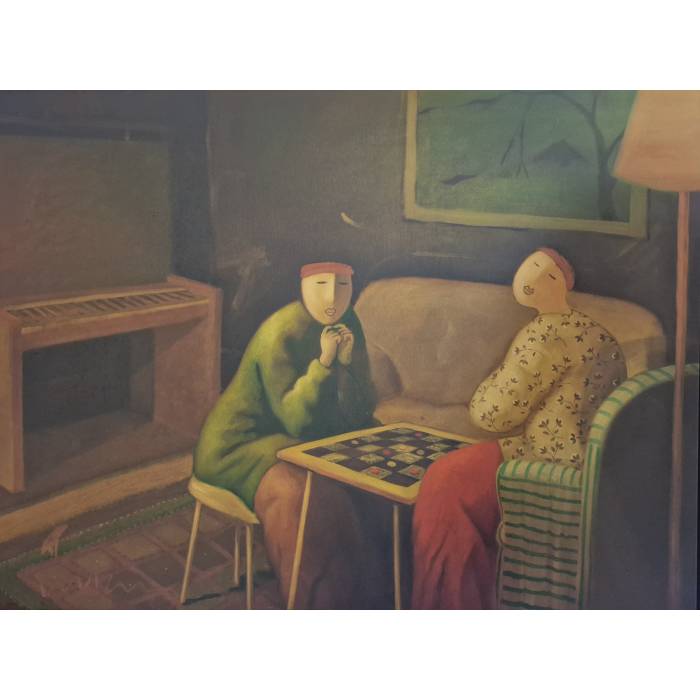 Eng Tay — Pace of Day, Oil on Canvas, 2007